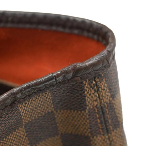 LOUIS VUITTON LV Marais Shoulder Bag Damier Ebene Leather Brown - Picture 8 of 16